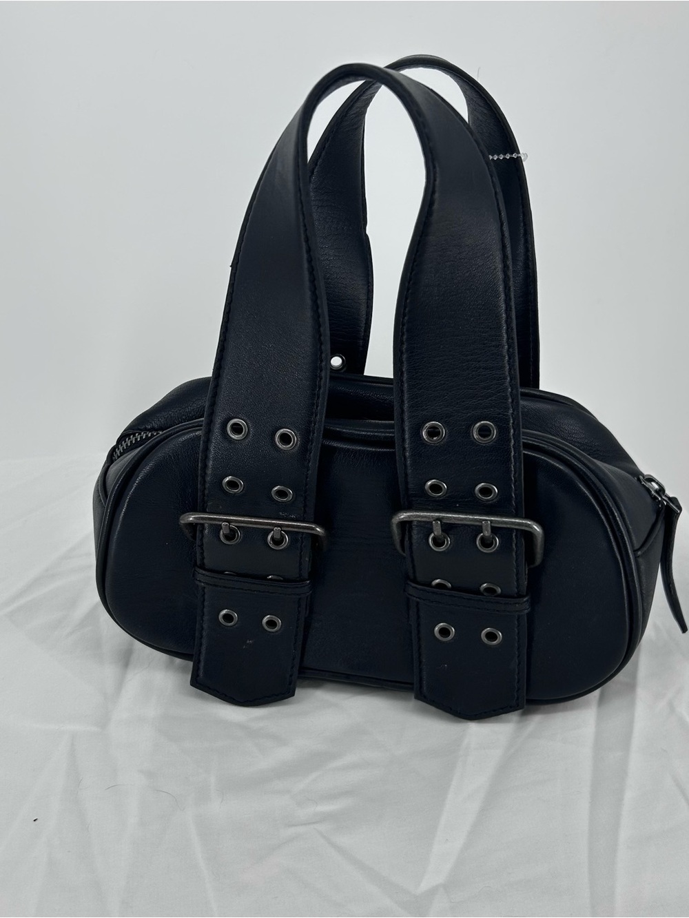Free People Say Yes Bag Moto Buckle Barrel Bag Shoulder mini bag - Picture 2 of 6